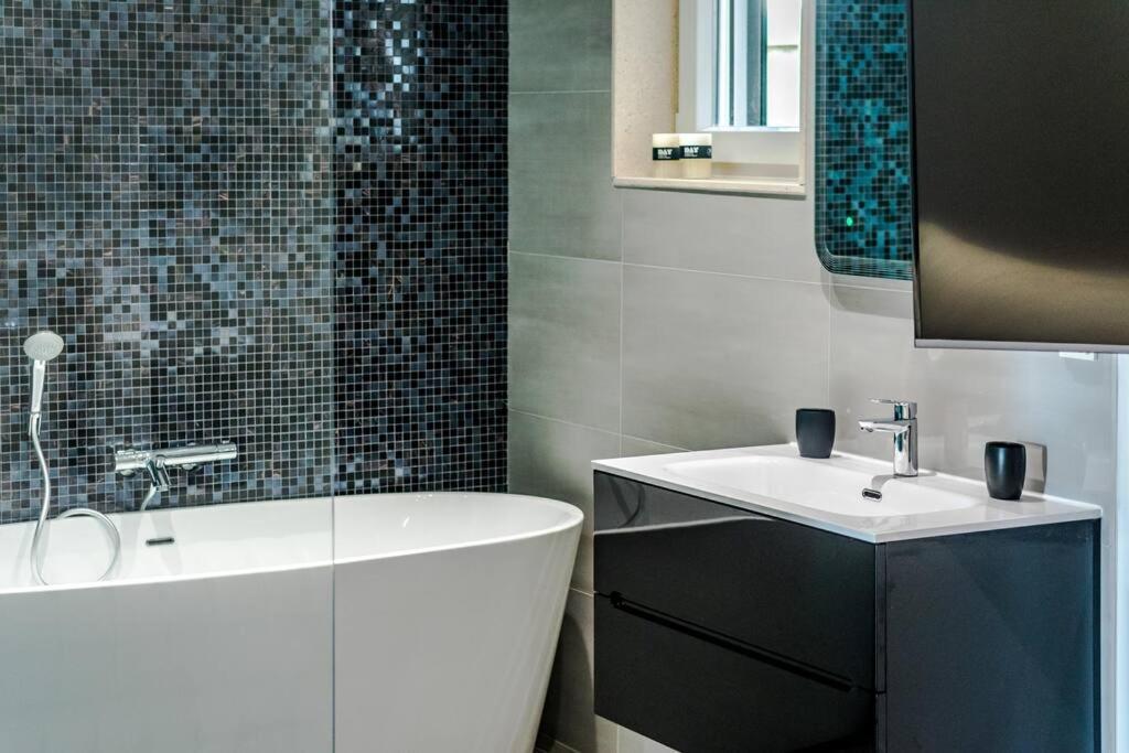 Luxury Apartment Martinis With Pool Spalato Esterno foto